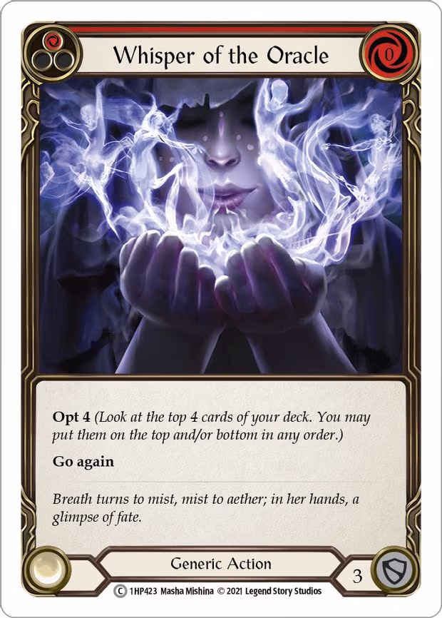 Whisper of the Oracle (Red) - Common (1HP423)