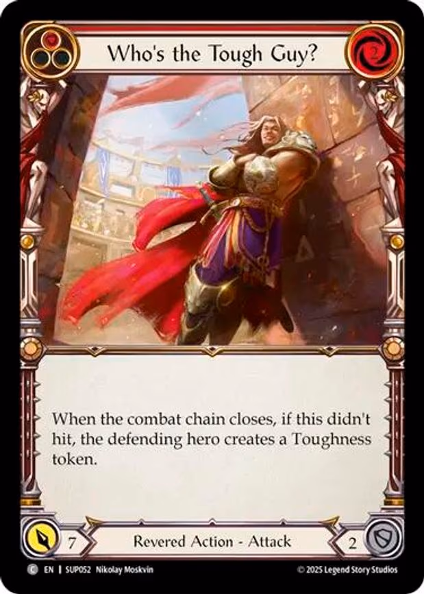 Who's the Tough Guy? (Red) - Common (SUP052)