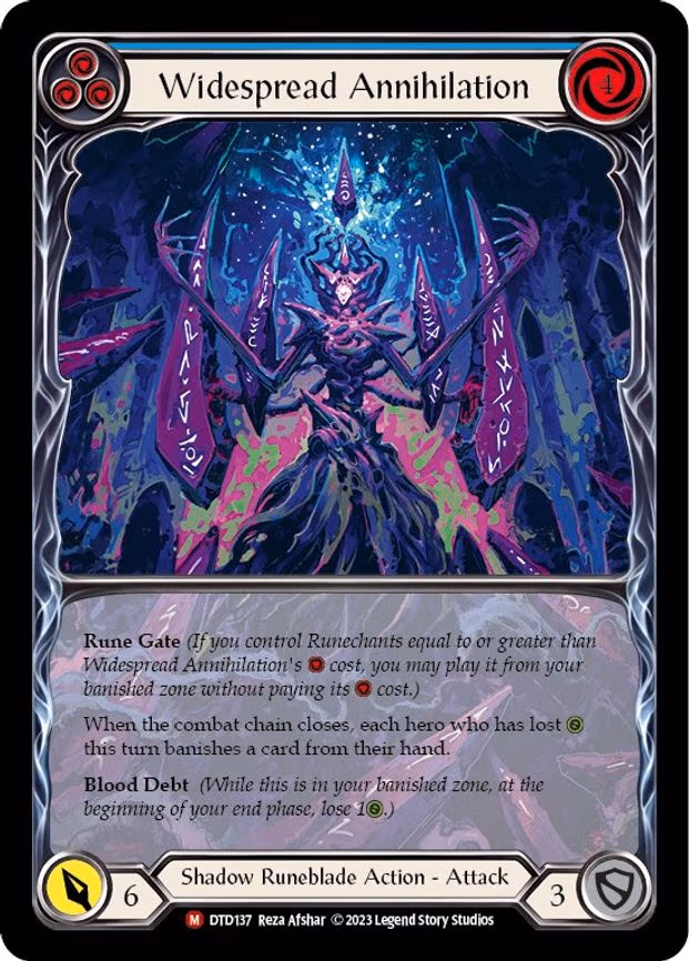 Widespread Annihilation
