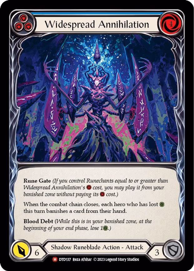 Widespread Annihilation