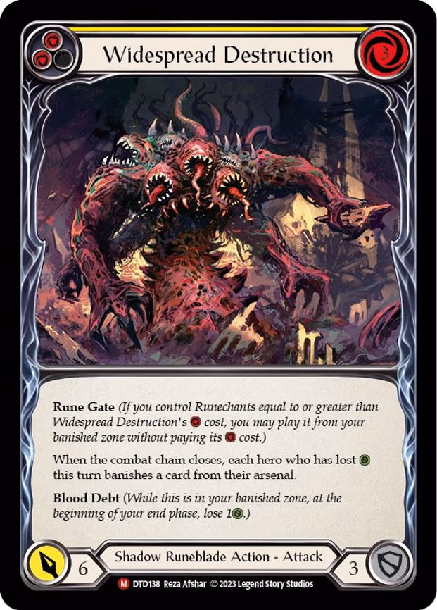 Widespread Destruction - Majestic (DTD138)