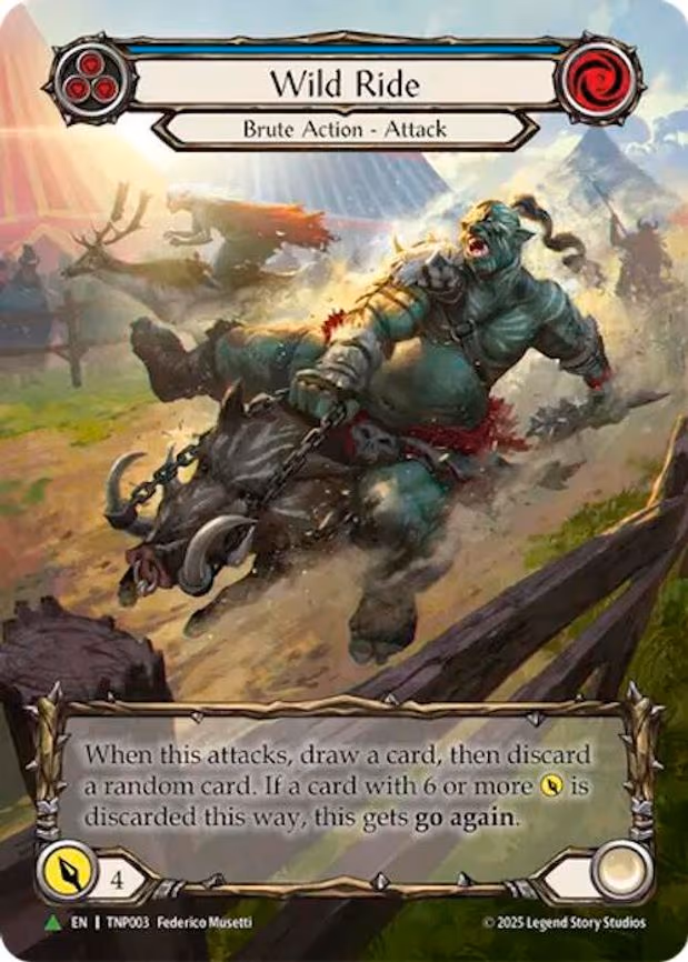 Wild Ride (Blue) (Marvel) - Promo (TNP003)
