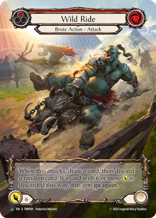 Wild Ride (Red) (Marvel) - Promo (TNP001)