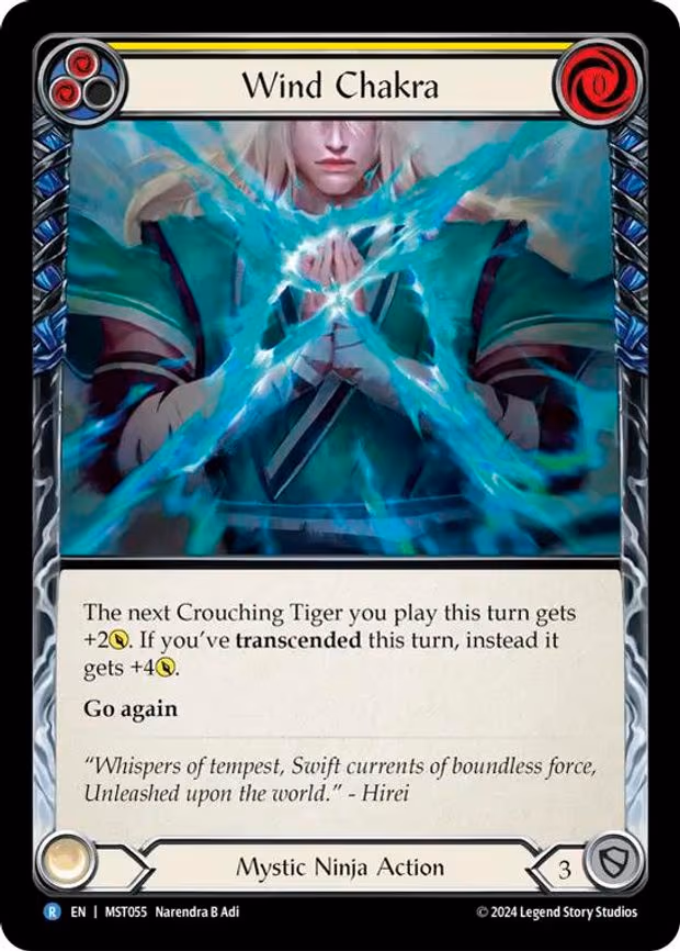 Wind Chakra (Yellow) - Rare (MST055)