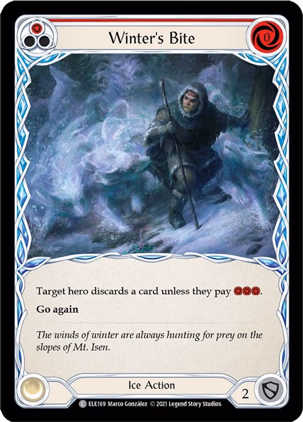 Winter's Bite (Red) - Common (ELE169)