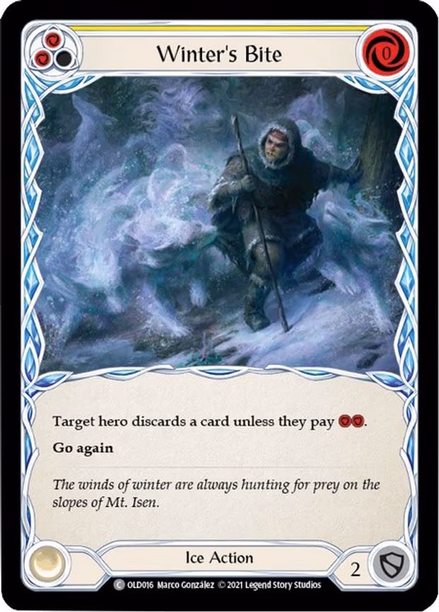 Winter's Bite (Yellow) - Common (OLD016)