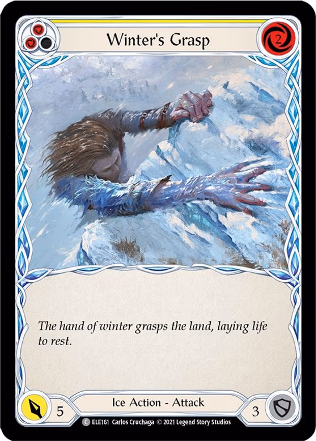 Winter's Grasp (Yellow) - Common (ELE161)