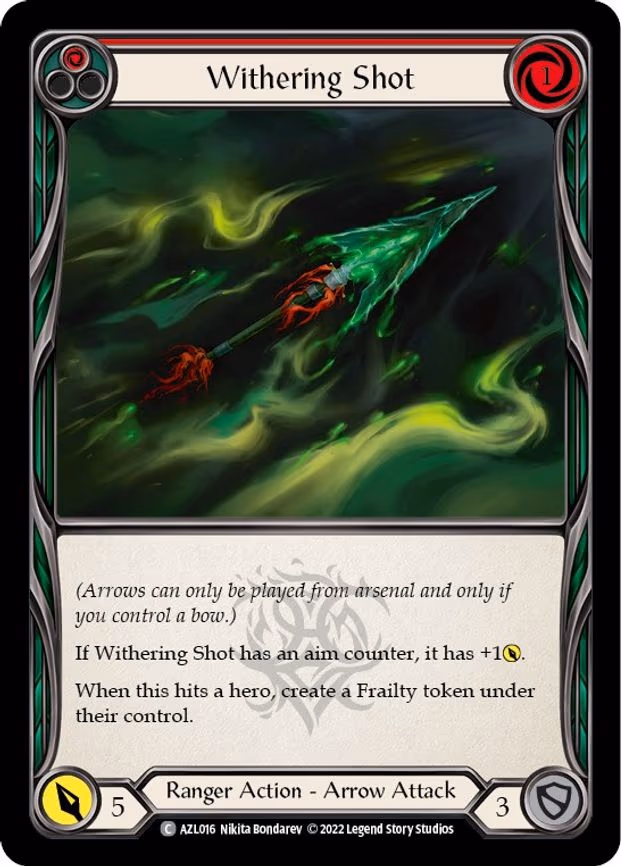 Withering Shot (Red) - Common (AZL016)