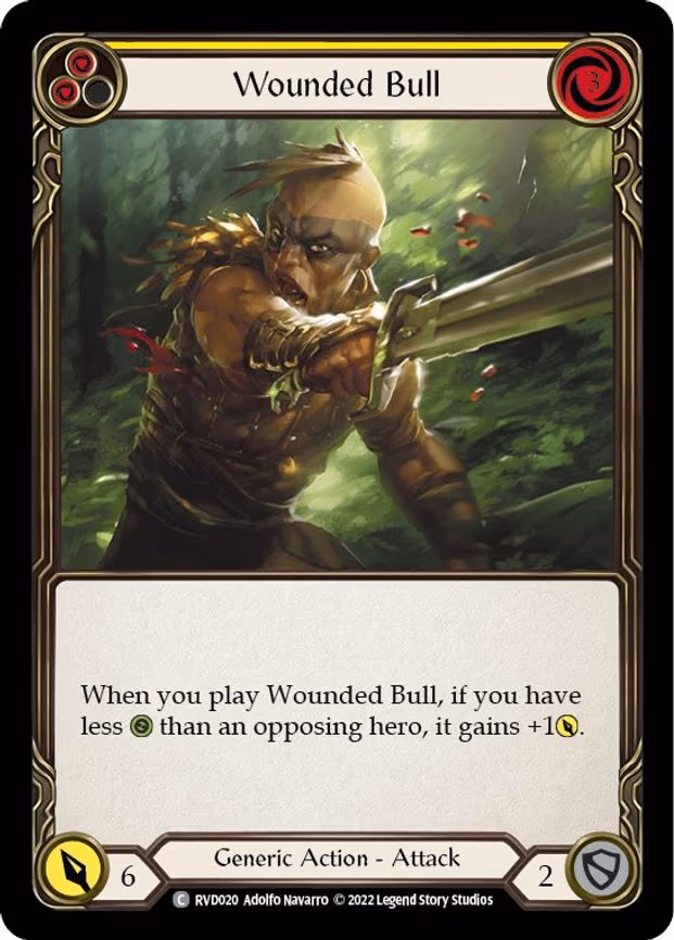 Wounded Bull - Common (RVD020)