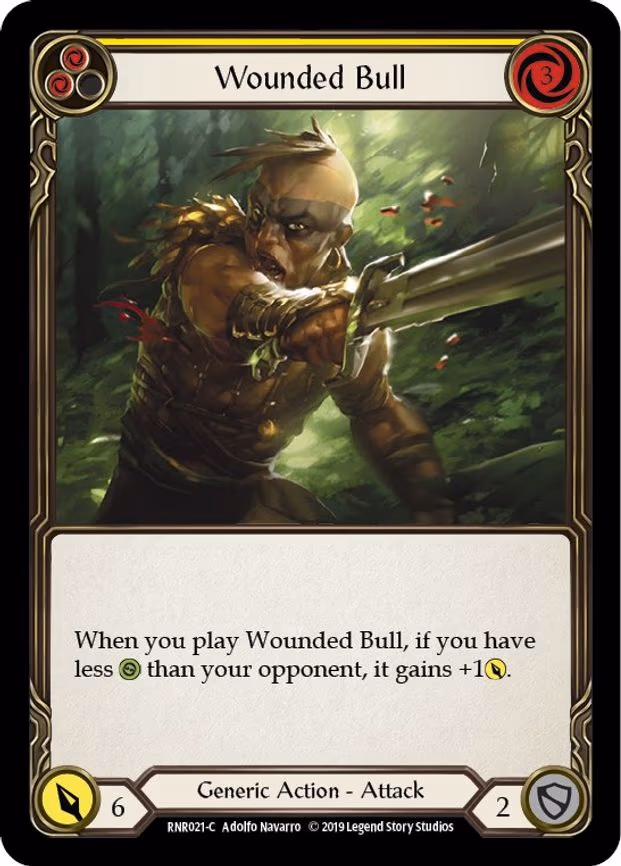 Wounded Bull (Yellow) - Common (RNR021)