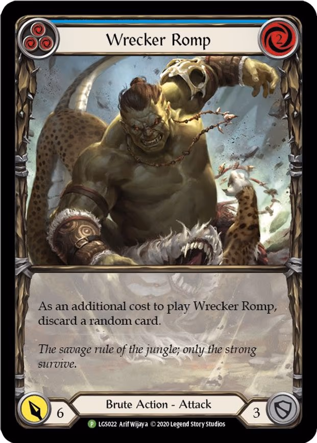Wrecker Romp (Blue)