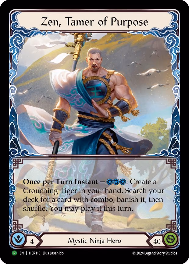 Zen, Tamer of Purpose - Promo (HER115)