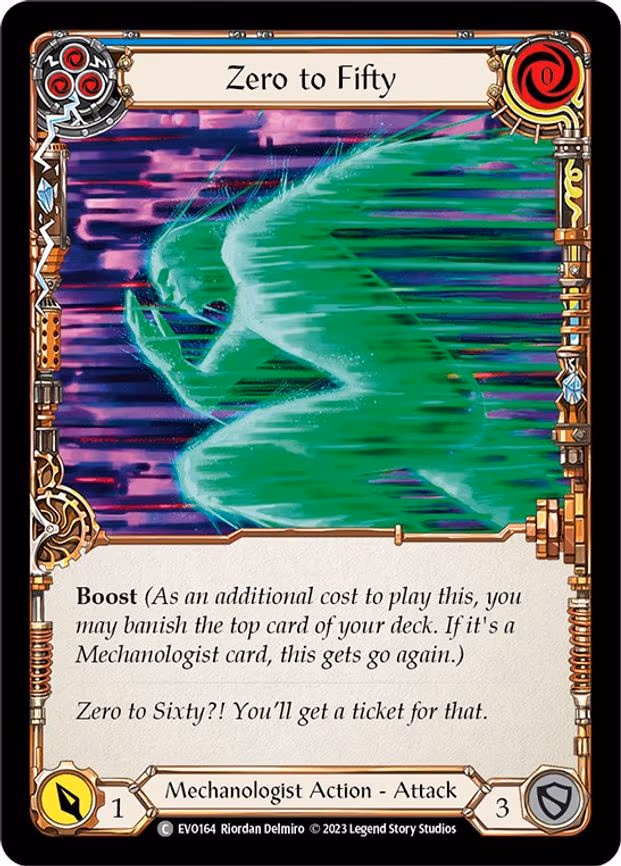 Zero to Fifty (Blue) - Common (EVO164)
