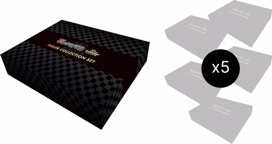 10th Anniversary: Ruler Collection Set Case