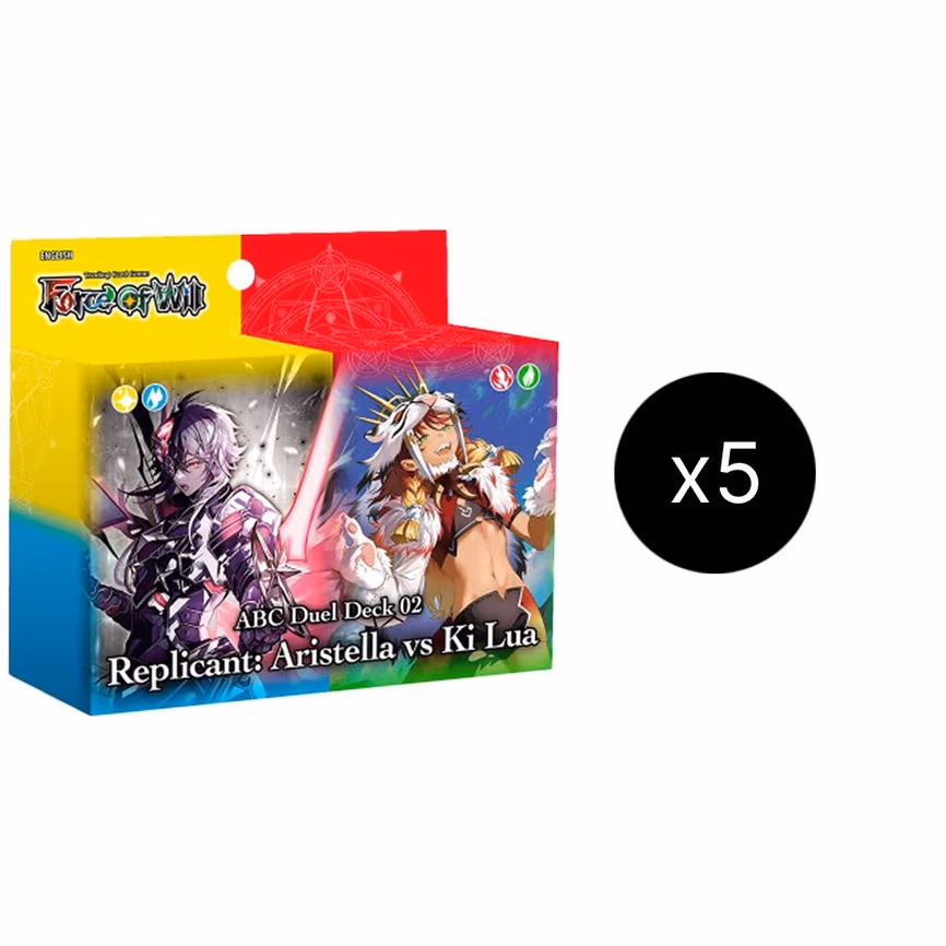 ABC Duel Deck 02: Replicant: Aristella vs Ki Lua Display