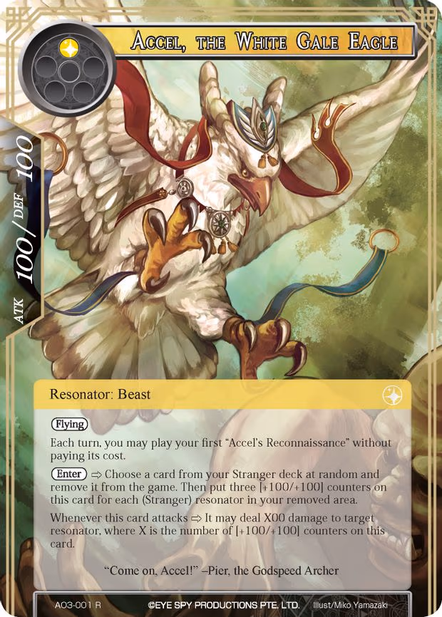 Accel, the White Gale Eagle