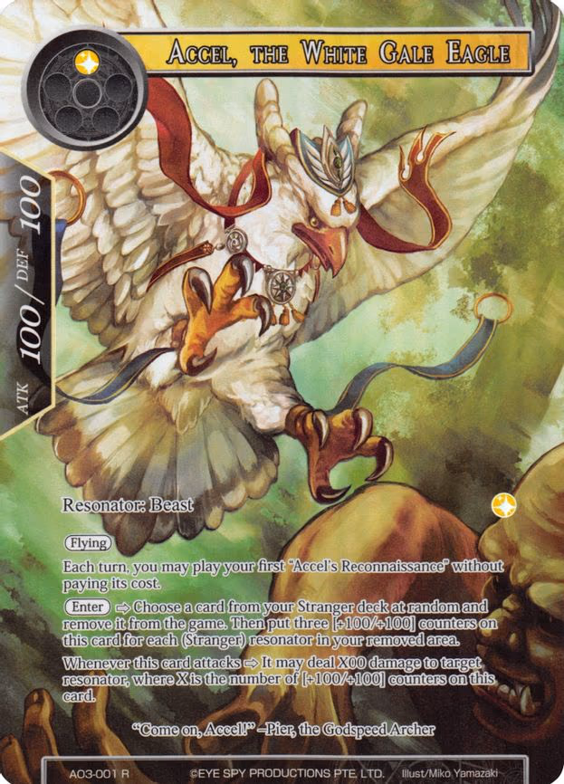 Accel, the White Gale Eagle