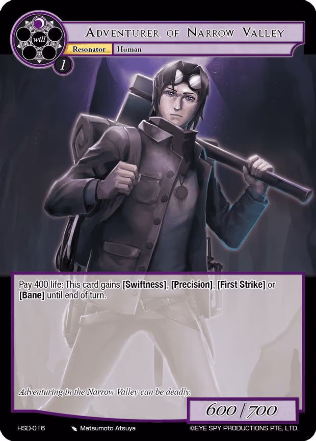 Adventurer of Narrow Valley