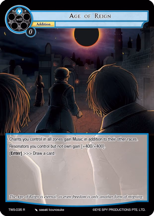 Age of Reign