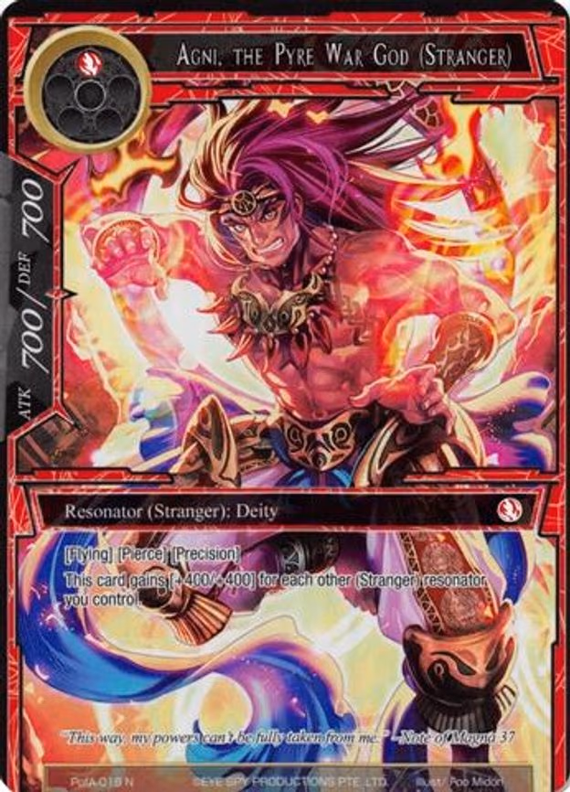 Agni, the Pyre War God (Stranger)
