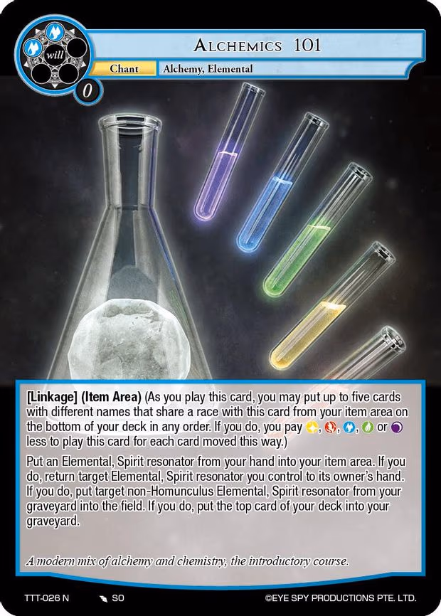 Alchemics 101