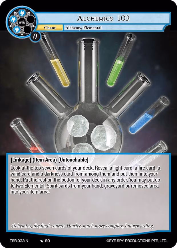 Alchemics 103