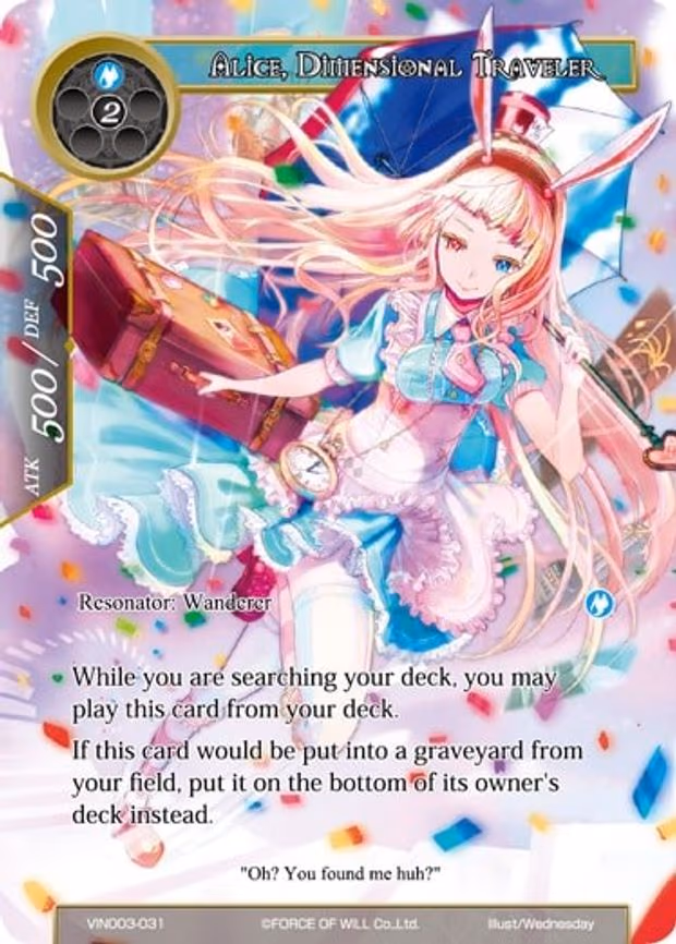 Alice, Dimensional Traveler