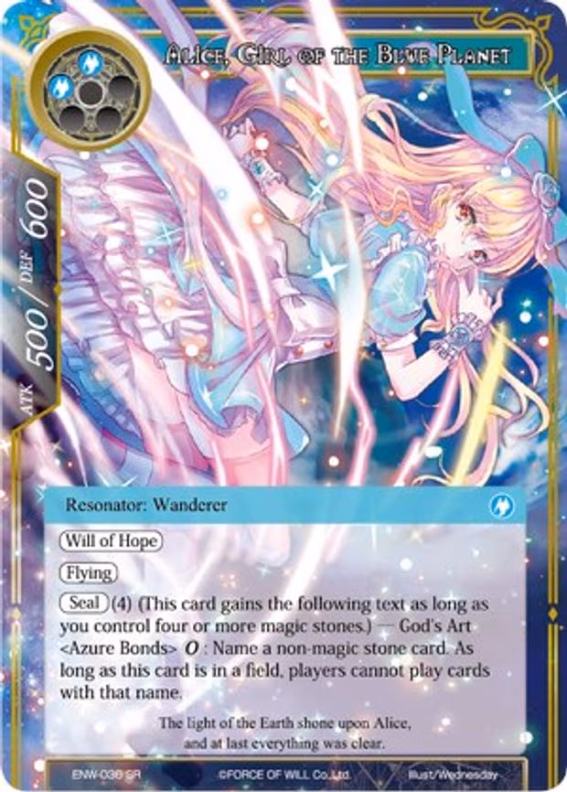 Alice, Girl of the Blue Planet
