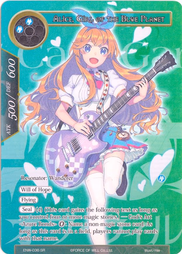 Alice, Girl of the Blue Planet