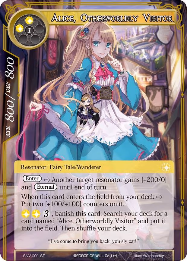Alice, Otherworldly Visitor