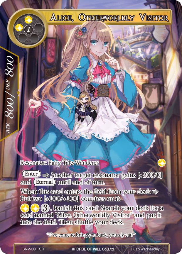 Alice, Otherworldly Visitor