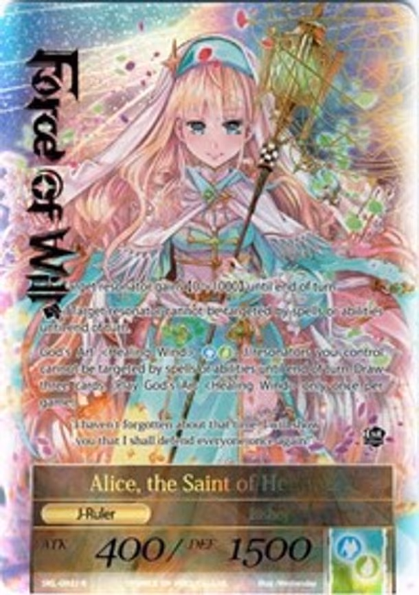 Alice, the Girl in the Looking Glass // Alice, the Saint of Healing