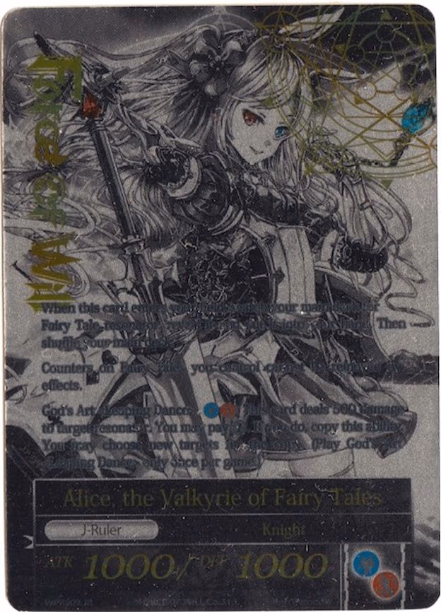 Alice, the Girl in the Looking Glass // Alice, the Valkyrie of Fairy Tales