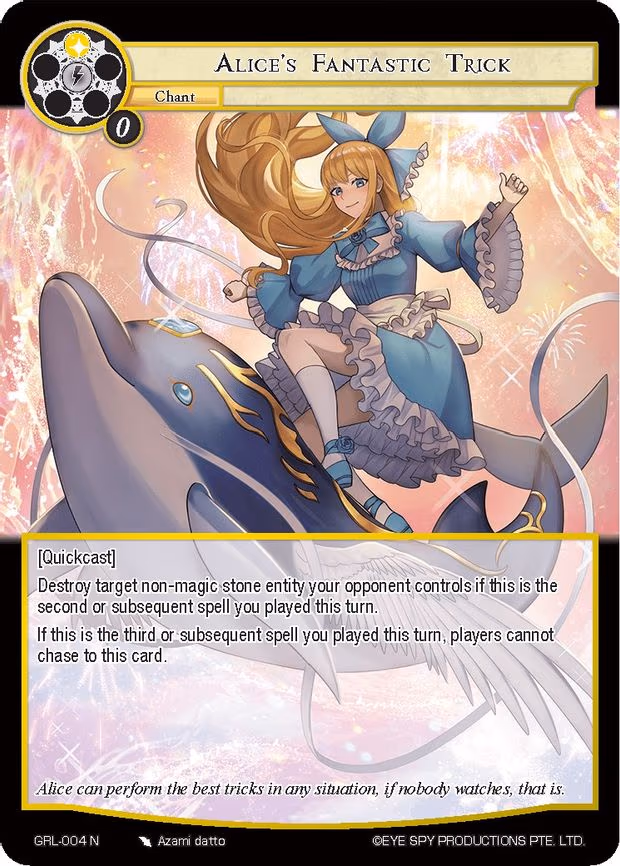 Alice's Fantastic Trick