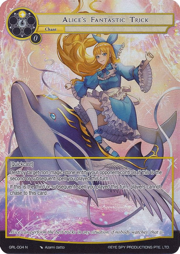 Alice's Fantastic Trick