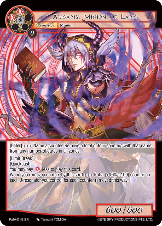 Alisaris, Minion of Lapis