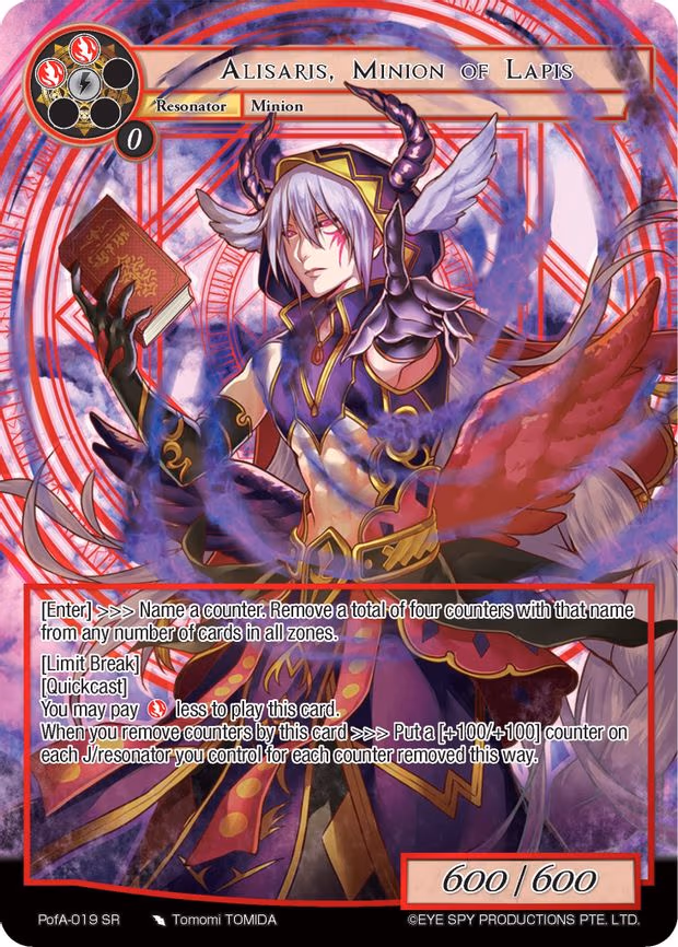 Alisaris, Minion of Lapis