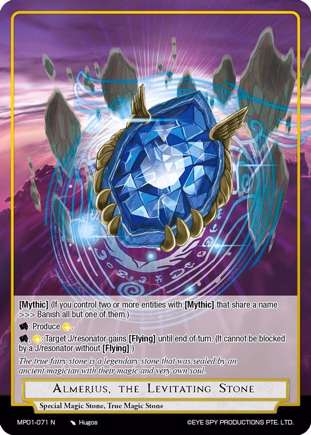 Almerius, the Levitating Stone