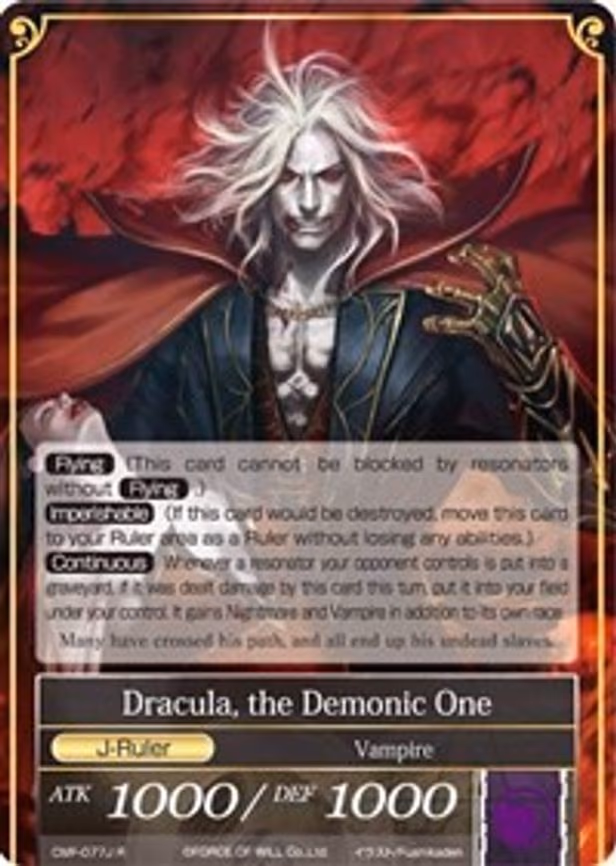 Alucard, the Dark Noble // Dracula, the Demonic One