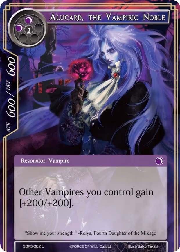 Alucard, the Vampiric Noble