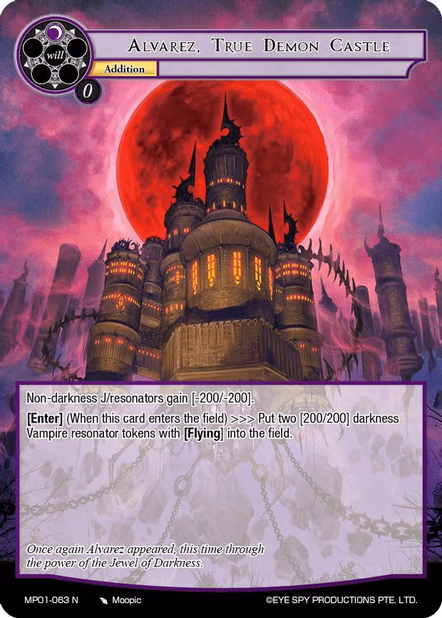 Alvarez, True Demon Castle