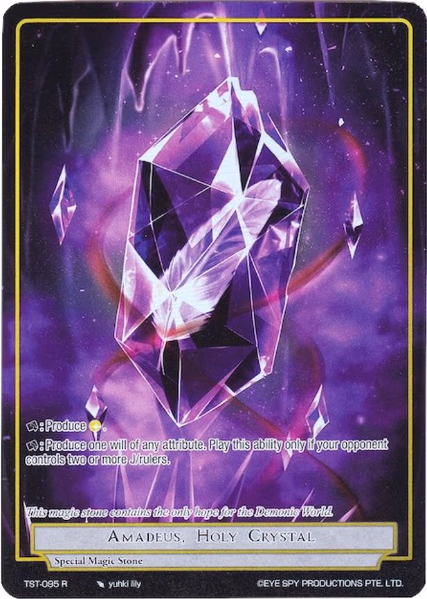 Amadeus, Holy Crystal