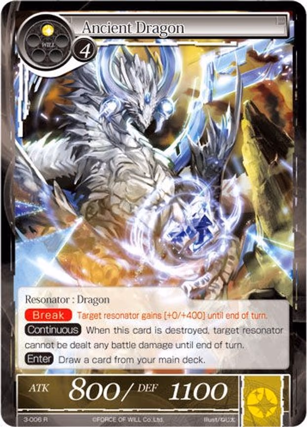 Ancient Dragon - Rare (3-006)