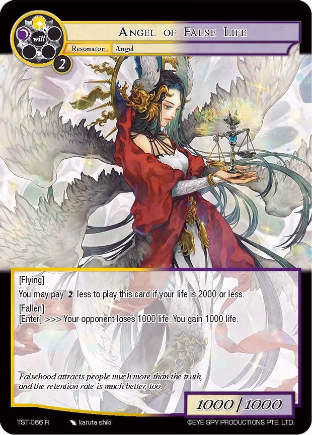 Angel of False Life