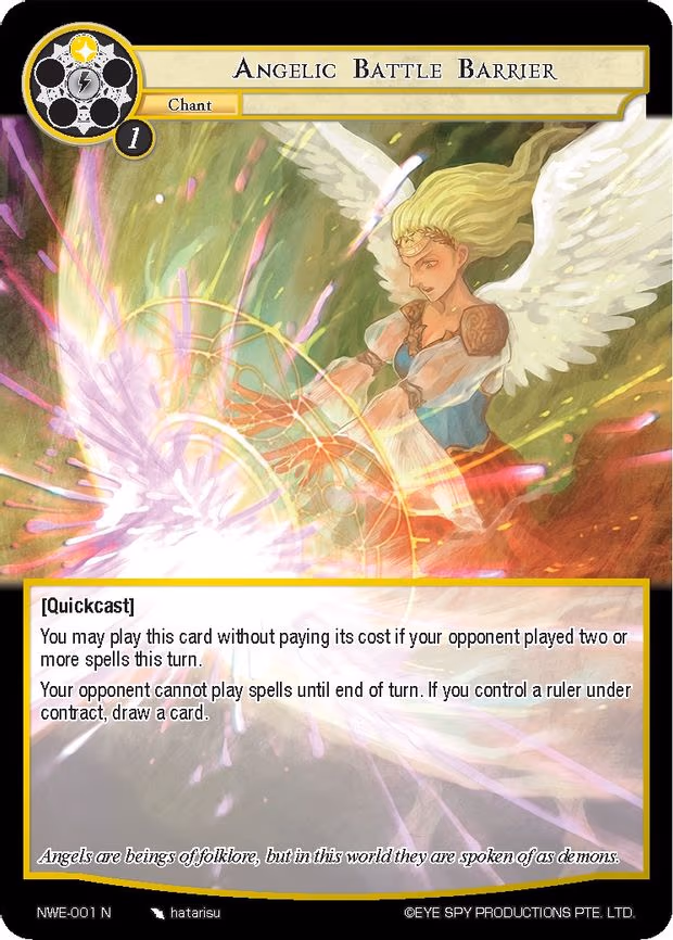 Angelic Battle Barrier