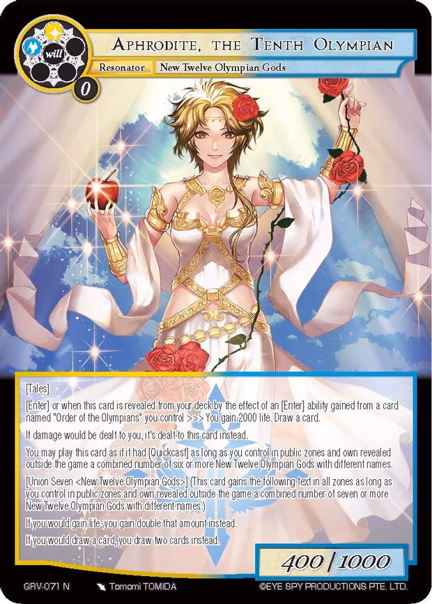 Aphrodite, the Tenth Olympian