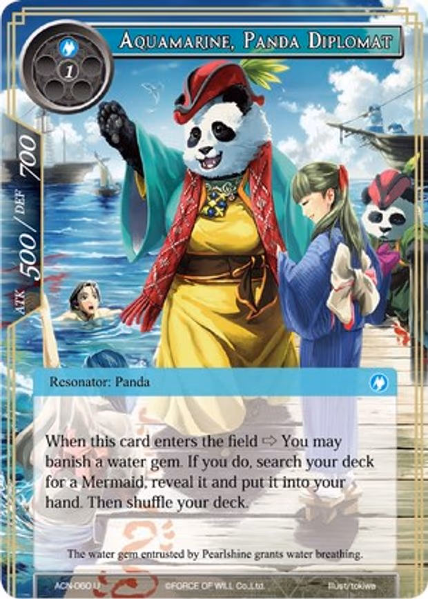 Aquamarine, Panda Diplomat