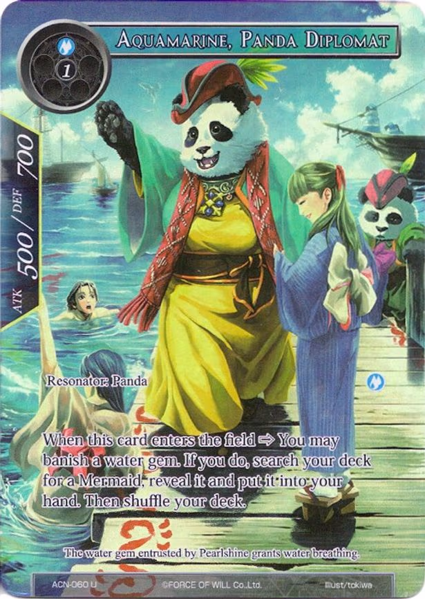 Aquamarine, Panda Diplomat