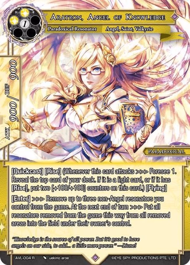 Aratron, Angel of Knowledge