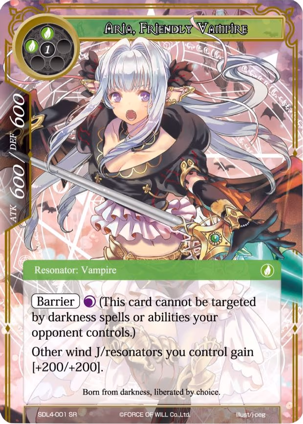 Aria, Friendly Vampire